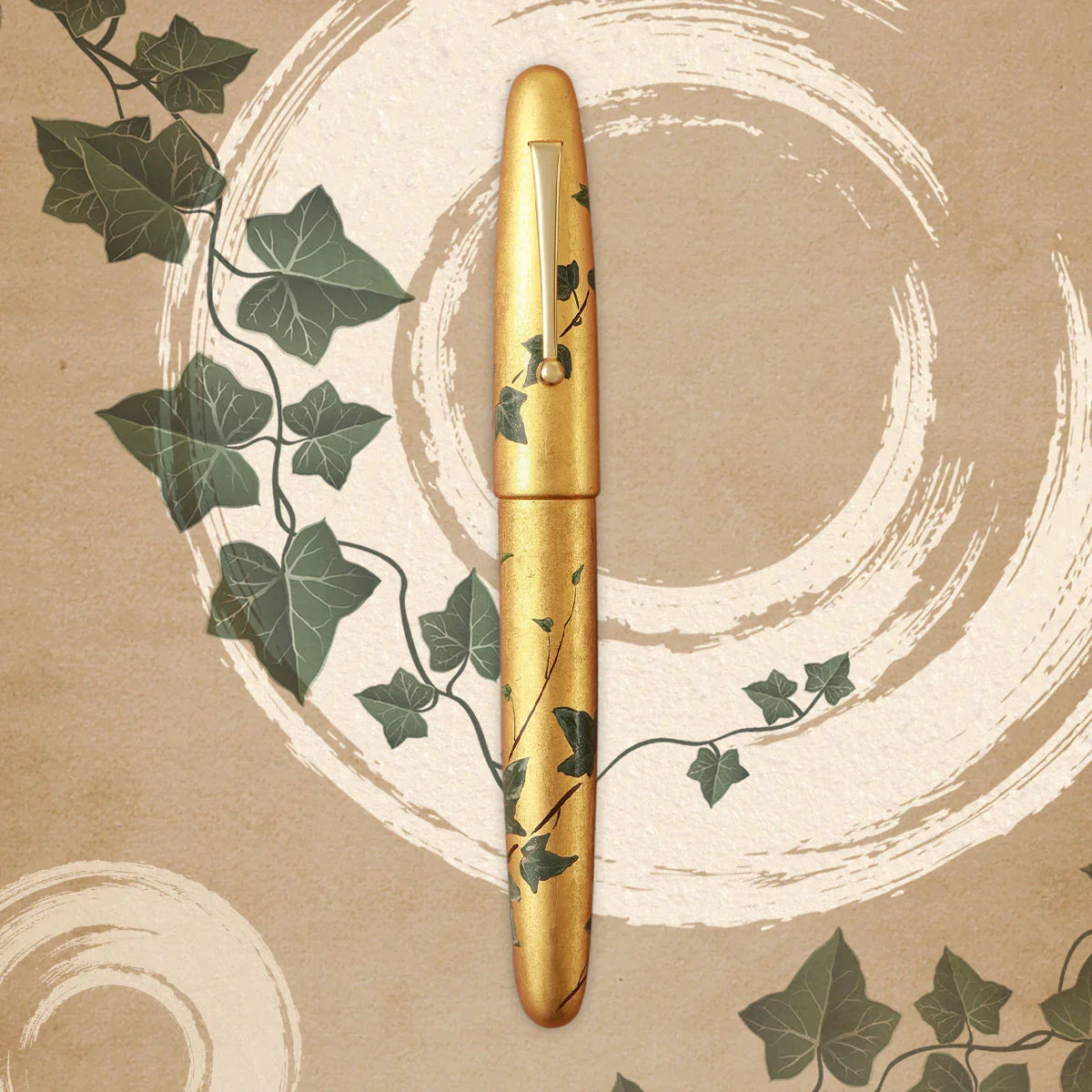 Hirota Urushi - Kinpaku Maki-e - Hedera - Wancherpen International