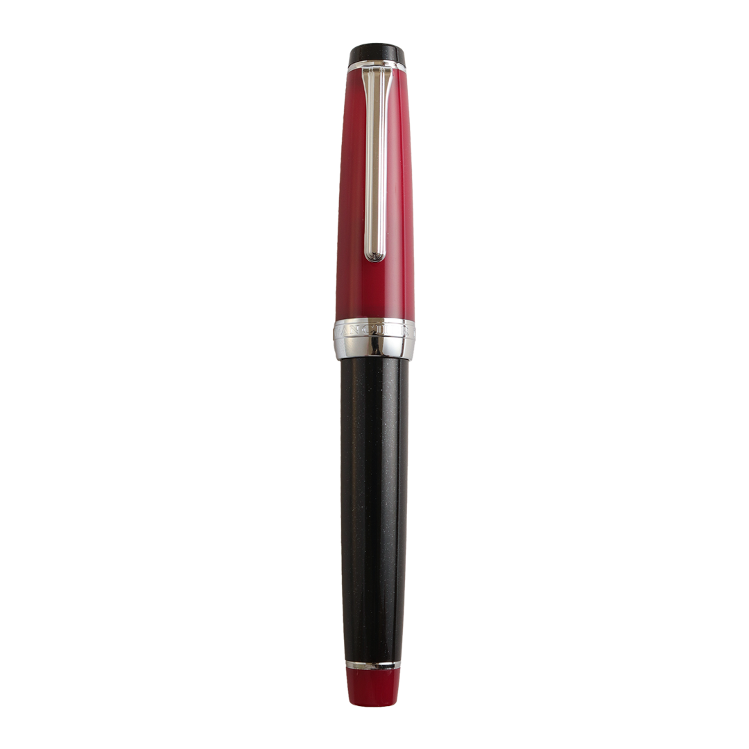 Made in Japan Red and black fountain pen Professional Gear model