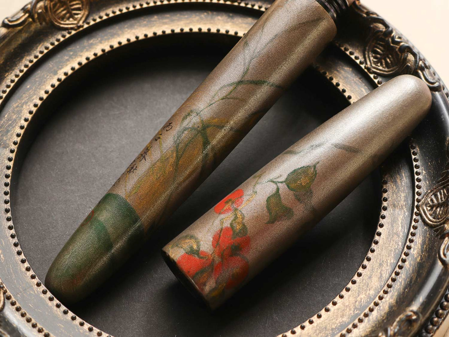Dream Pen Urushi-e: Persimmon Tree - Wancherpen International