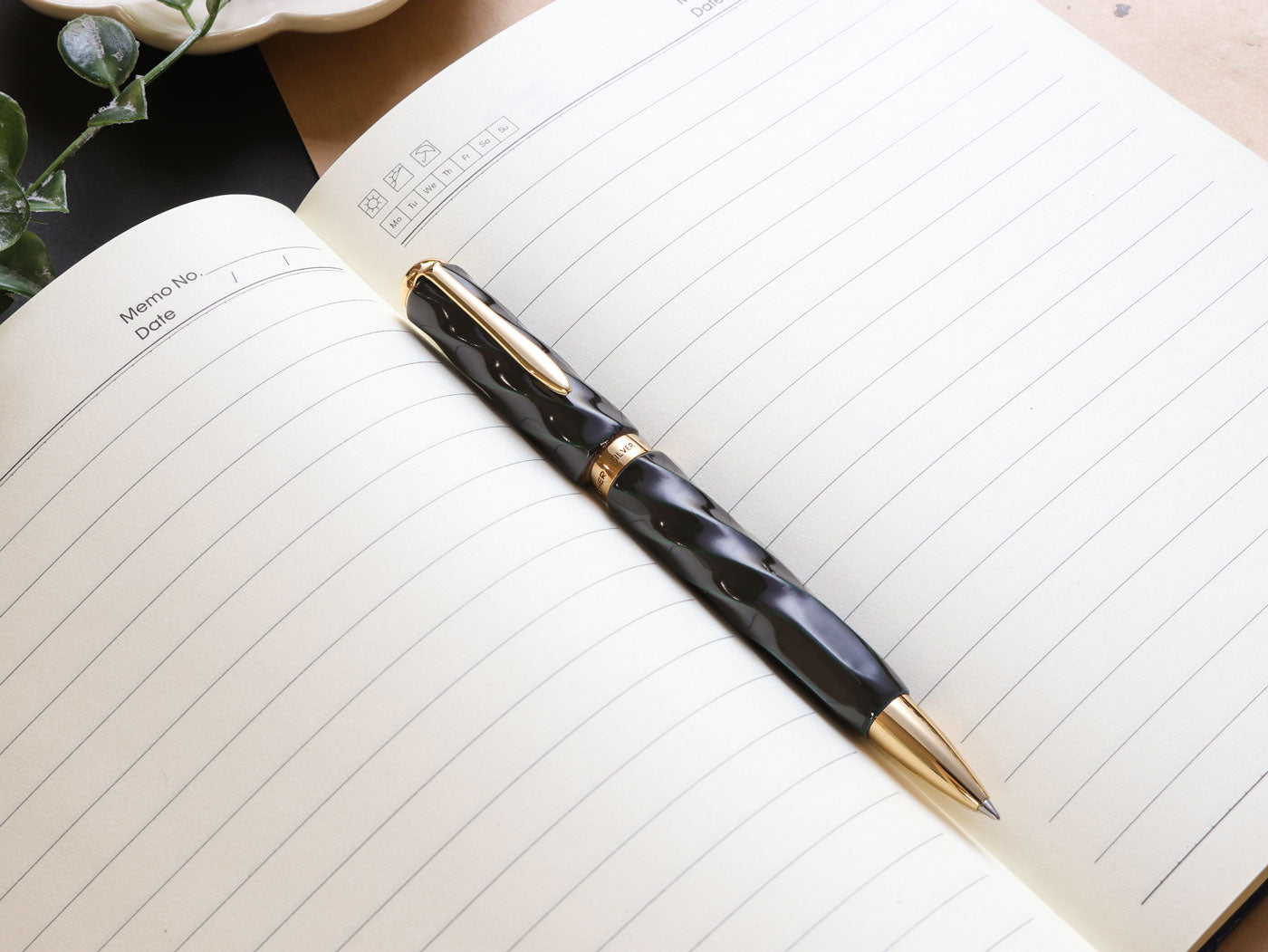 JINPU Ballpoint Pen - Ao Tamenuri Ballpoint Pen - Wancher Pen