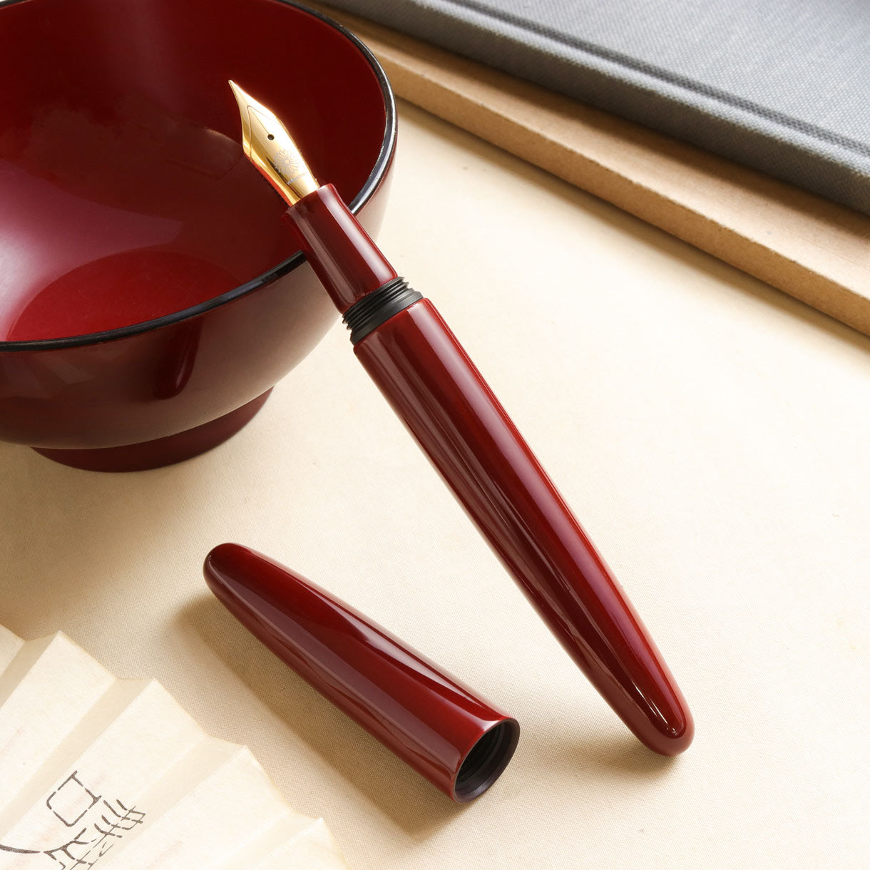 Aizu Urushi - Aka Tamenuri - Wancherpen International