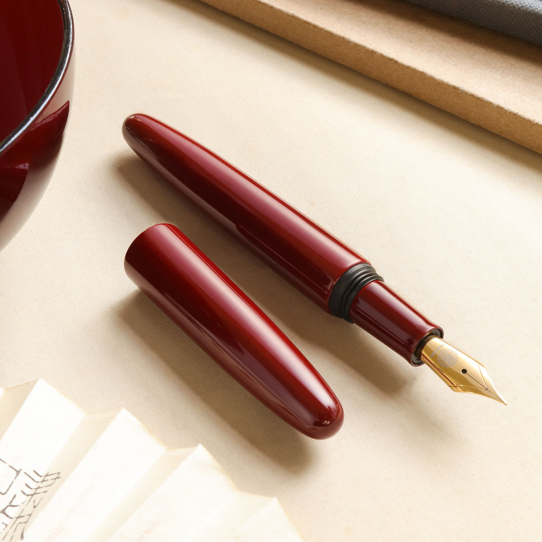 Aizu Urushi - Aka Tamenuri - Wancherpen International