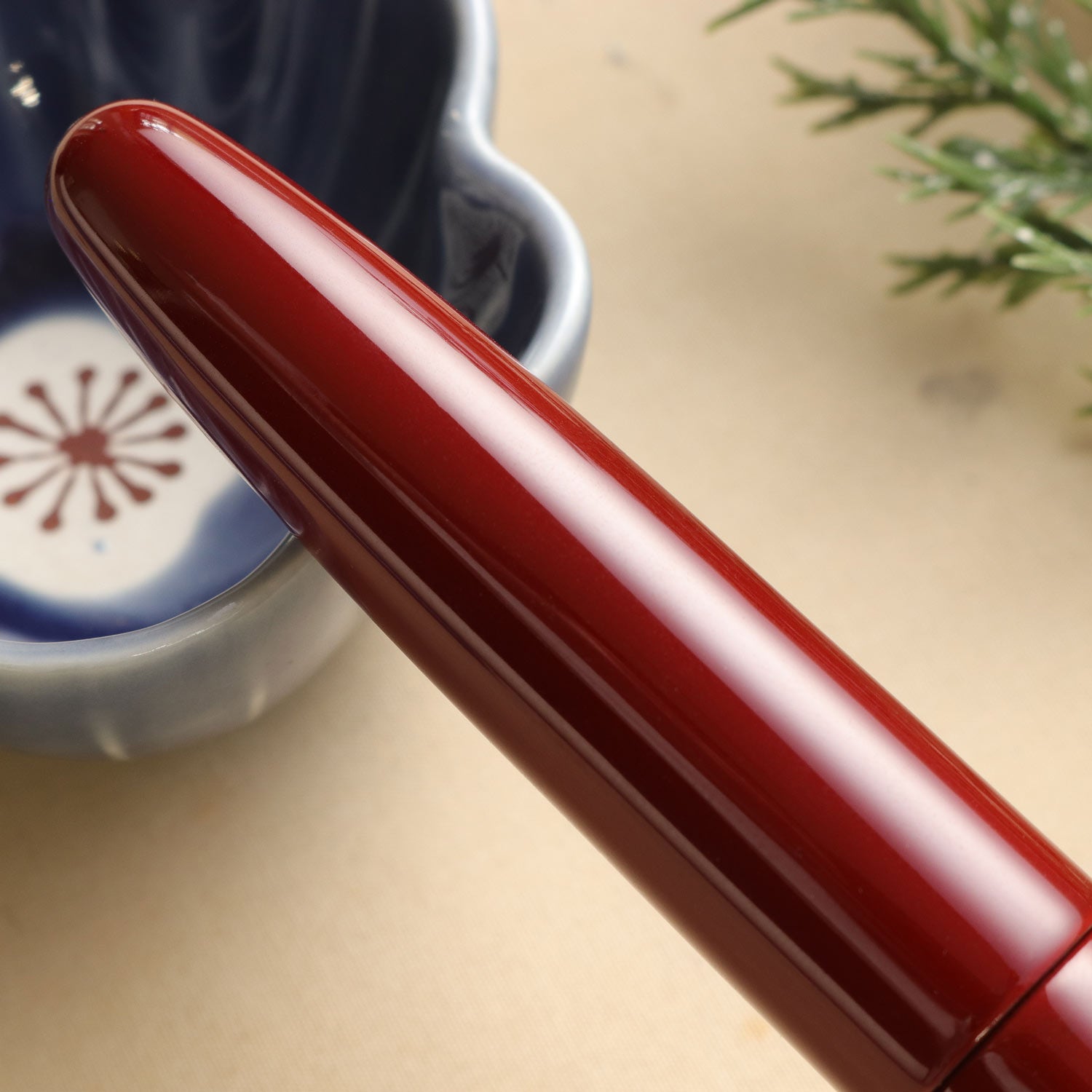 Aizu Urushi - Aka Tamenuri - Wancherpen International