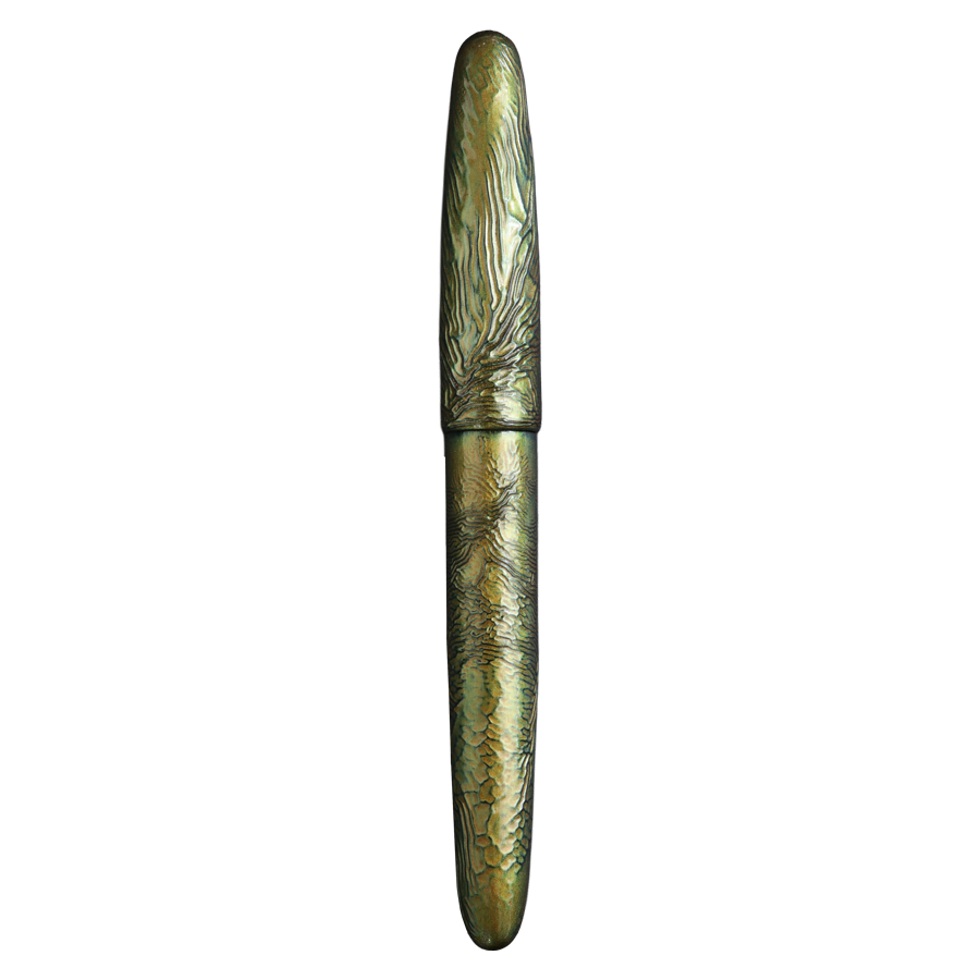 Yakumo-nuri Chijimi - Aodaisho Fountain Pen Fountain Pen - Wancher Pen