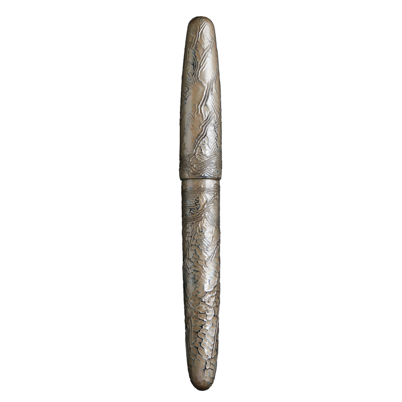 Yakumo-nuri Chijimi - Shirohebi Fountain Pen Fountain Pen - Wancher Pen