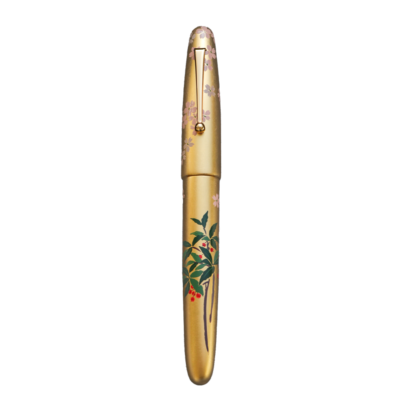 Hirota Byobu-e - Haru no Kotoboki (Celebration of Spring) Fountain Pen - Wancher Pen