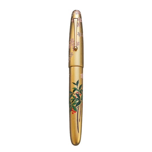Hirota Byobu-e - Haru no Kotoboki (Celebration of Spring) Fountain Pen - Wancher Pen