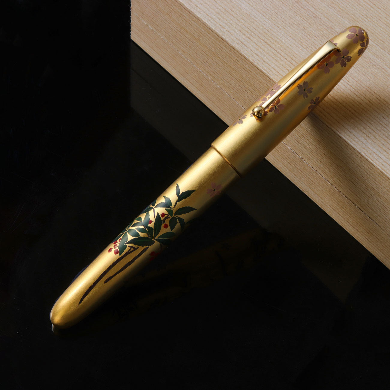 Hirota Byobu-e - Haru no Kotoboki (Celebration of Spring) Fountain Pen - Wancher Pen