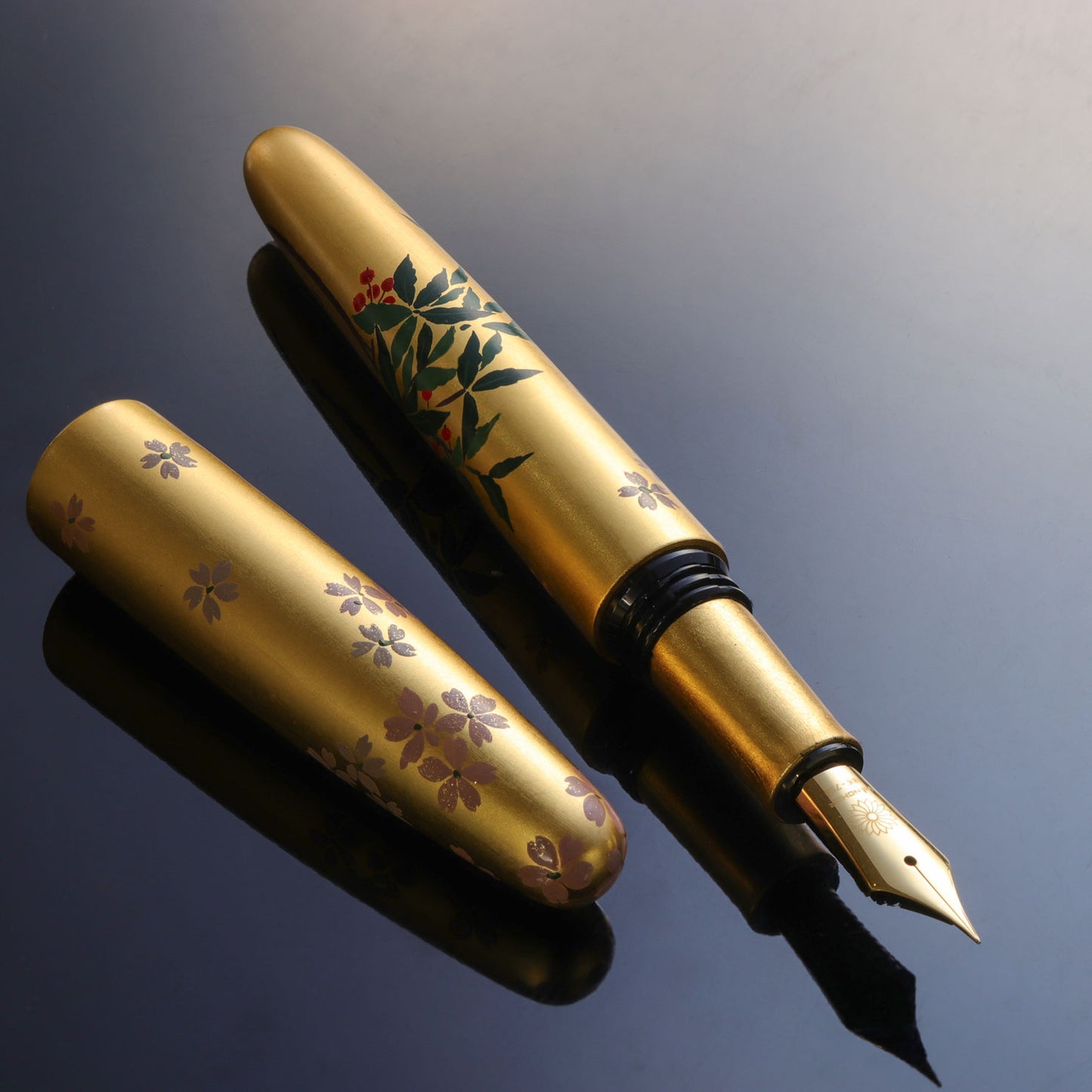 Hirota Byobu-e - Haru no Kotoboki (Celebration of Spring) Fountain Pen - Wancher Pen