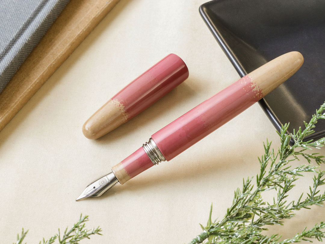 Hirota Urushi - Chawan-iro - Momo Fountain Pen - Wancher Pen