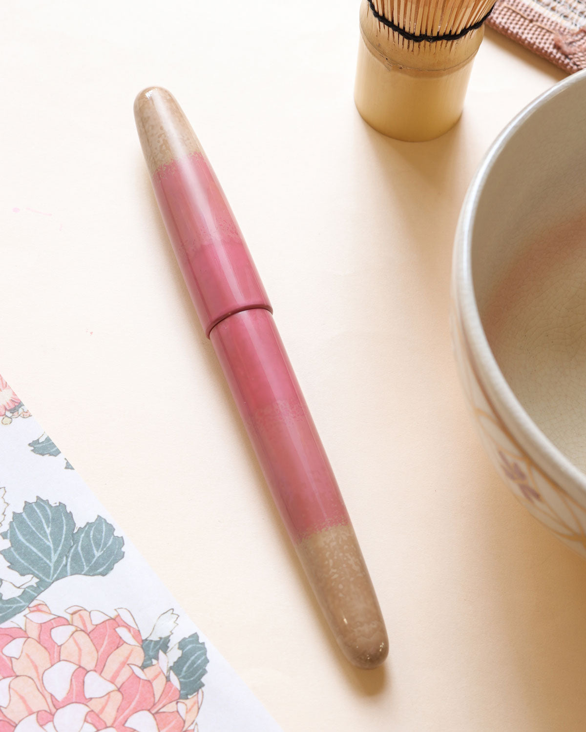 Hirota Urushi - Chawan-iro - Momo