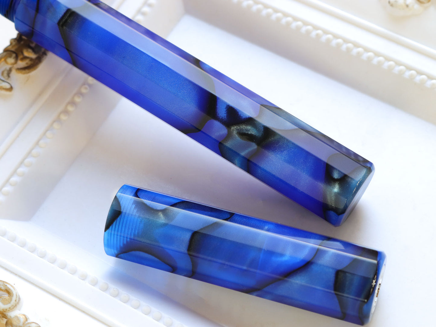 KALEIDO Fountain Pen - Ultramarine (Souen) - Wancherpen International