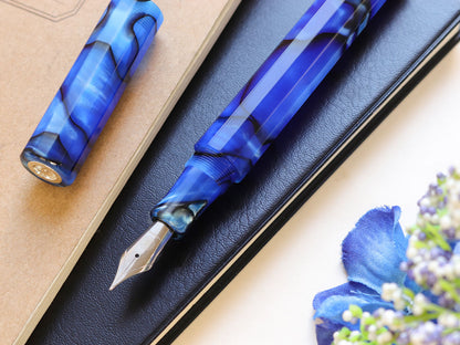 KALEIDO Fountain Pen - Ultramarine (Souen) - Wancherpen International