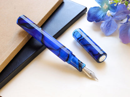 KALEIDO Fountain Pen - Ultramarine (Souen) Fountain Pen - Wancher Pen