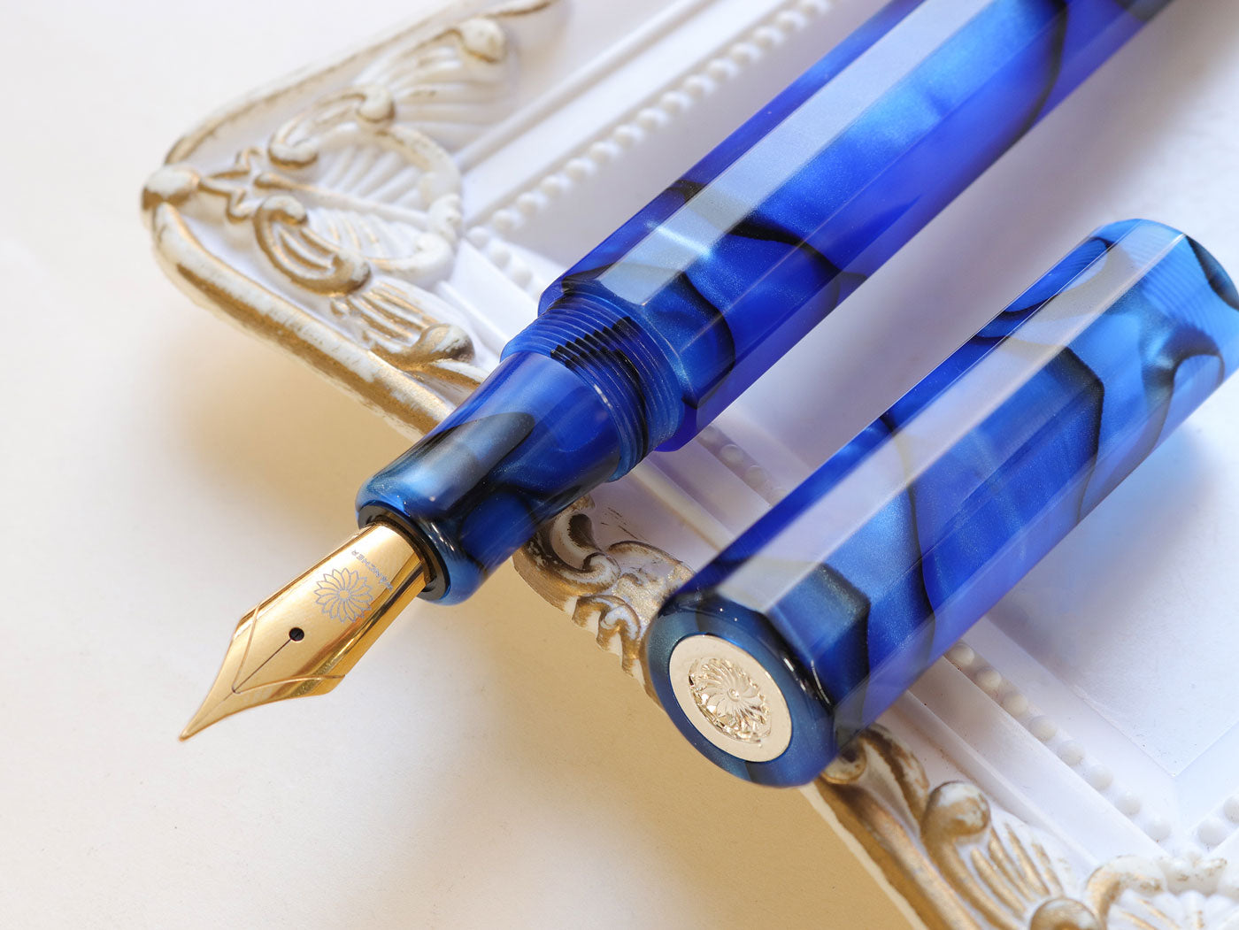 KALEIDO Fountain Pen - Ultramarine (Souen) Fountain Pen - Wancher Pen