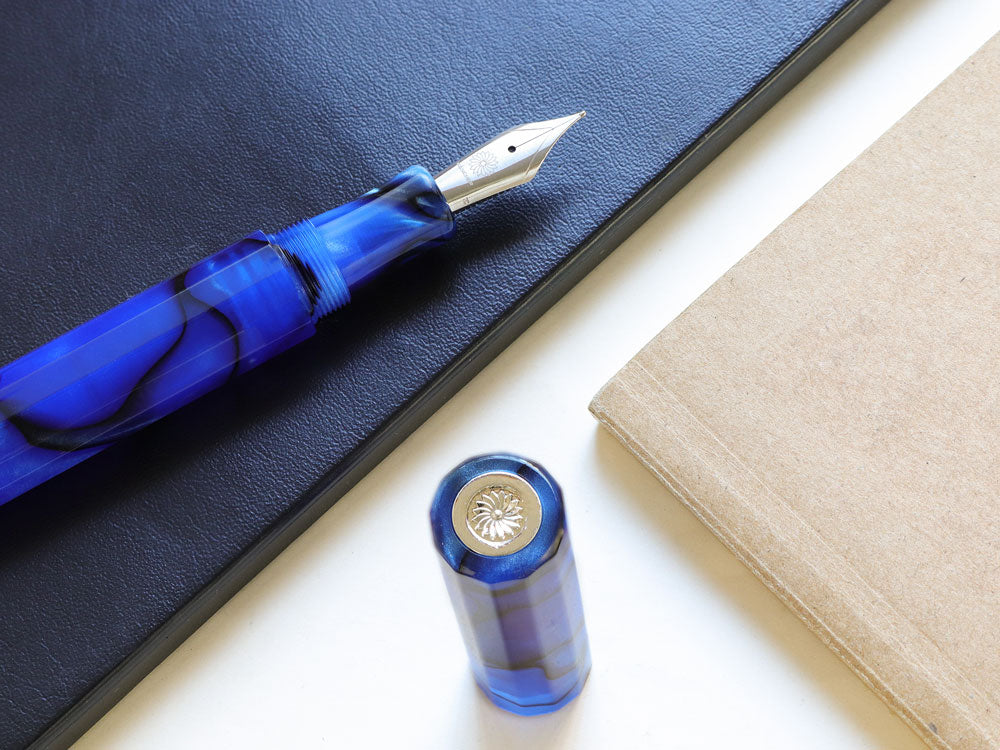 KALEIDO Fountain Pen - Ultramarine (Souen) Fountain Pen - Wancher Pen