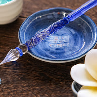 Kunisaki - Glass Dip Pen Set - Special Edition 2 - Ryuusei - Wancherpen International