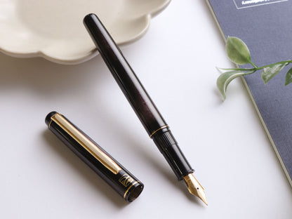 Kuretake Nodoka - Harukasumi (Dark Purple) Fountain Pen - Wancher Pen