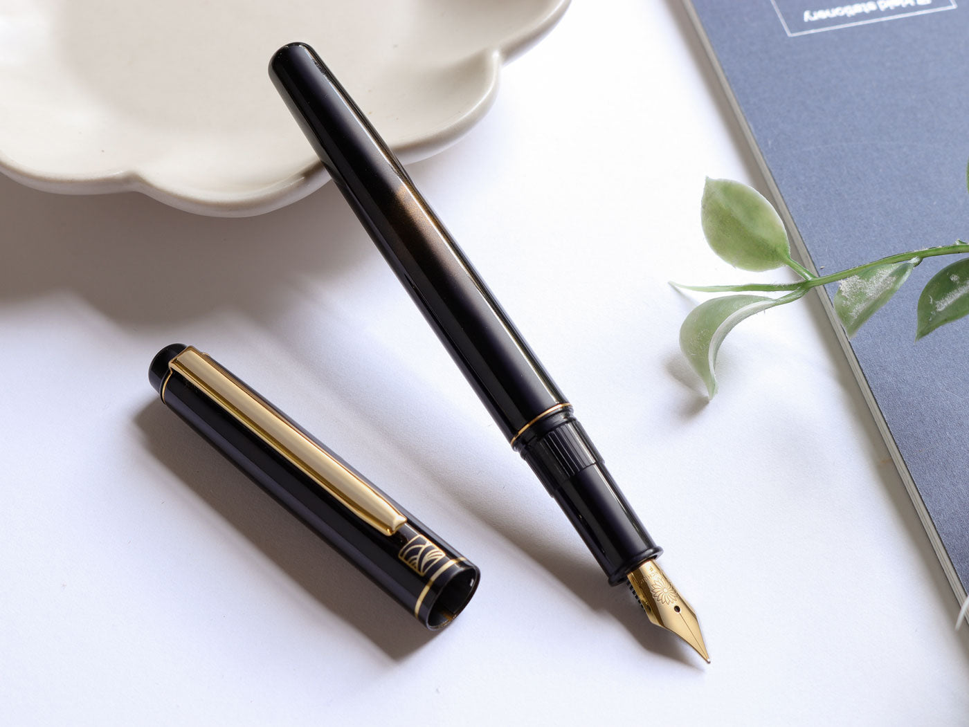 Kuretake Nodoka - Yuukasumi (Yellow) Fountain Pen - Wancher Pen