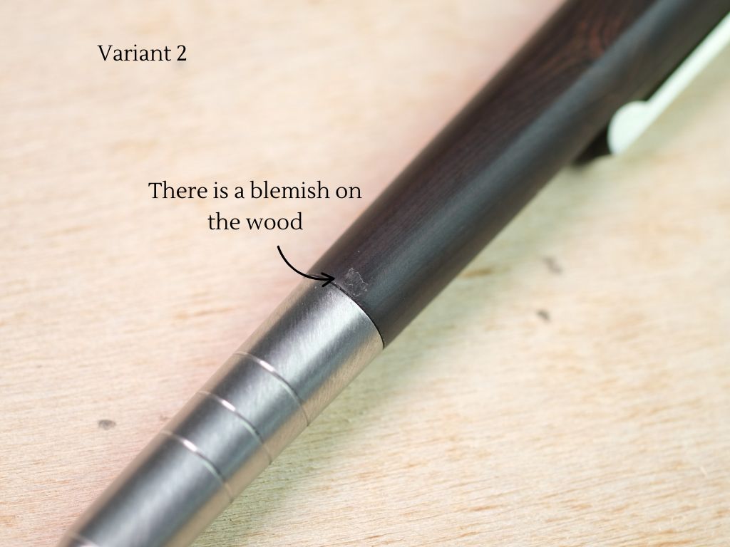 Meiji Titanium Ballpoint Pen [AS IS Sale]