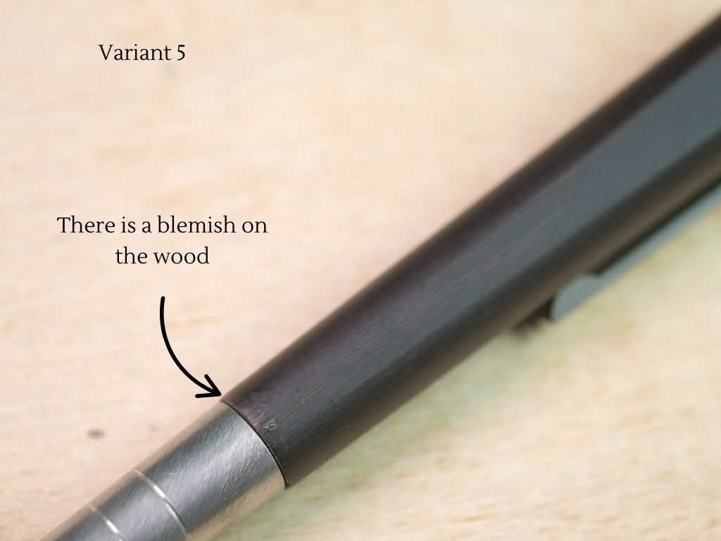 Meiji Titanium Ballpoint Pen [AS IS Sale] - Wancherpen International