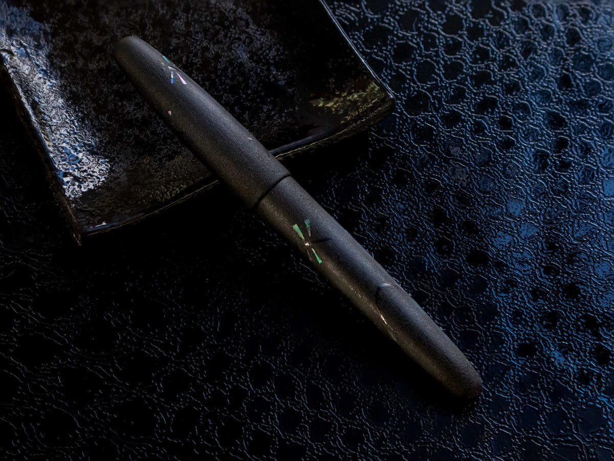 Oita Urushi - Kuroha Fountain Pen Fountain Pen - Wancher Pen