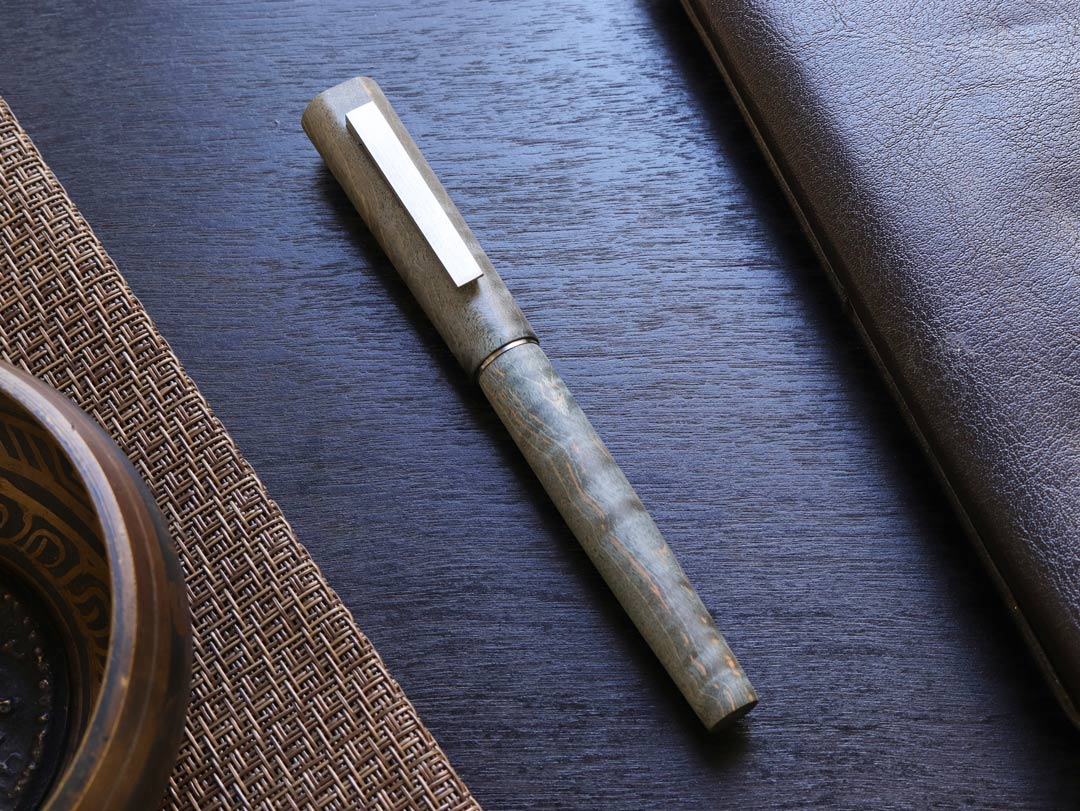 Olympus Titan - Nocturne Gray Fountain Pen - Wancherpen International