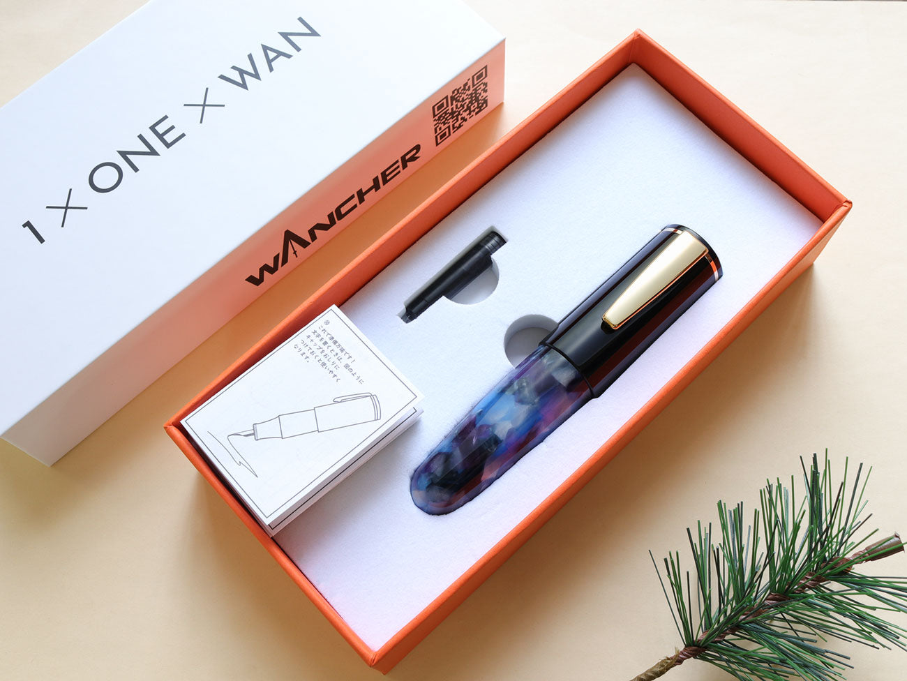 PoChaCo Midnight Violet with purple, black, and blue hue inside of product box cartridge type