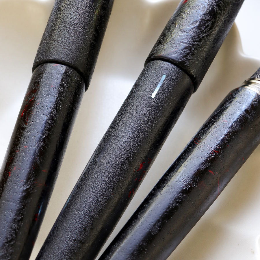 Oita Urushi - Kurozan Fountain Pen Fountain Pen - Wancher Pen