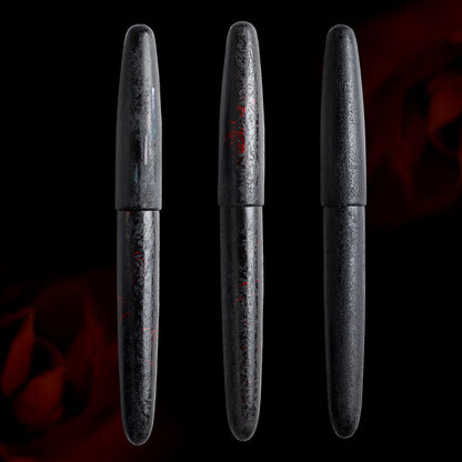 Oita Urushi - Kurozan Fountain Pen Fountain Pen - Wancher Pen