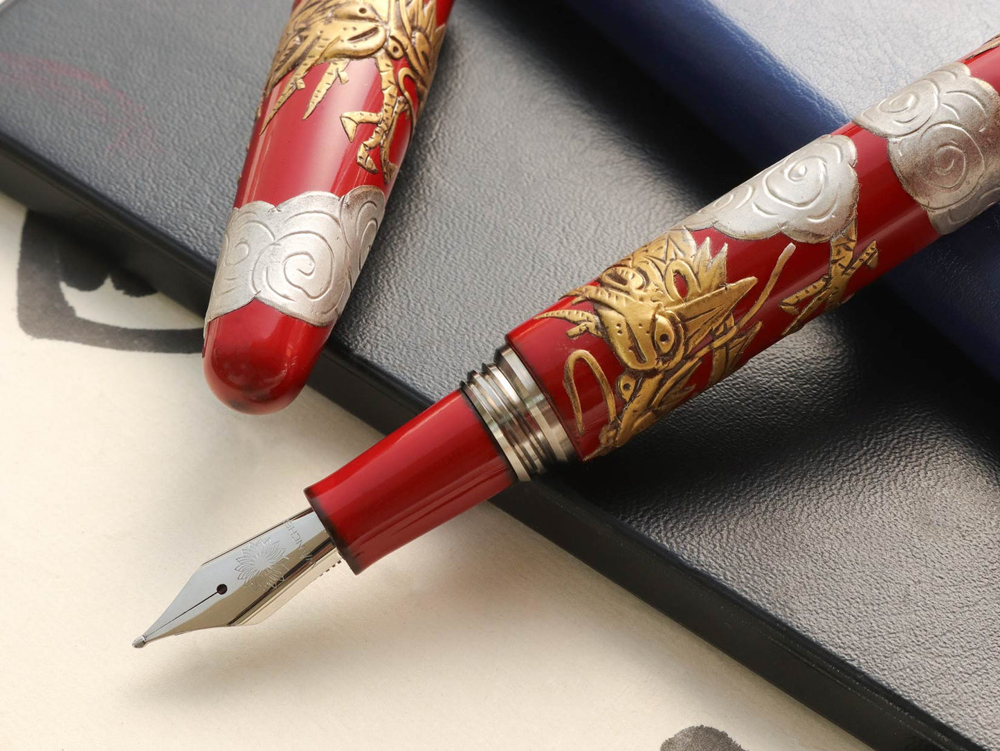 Tsuikin - Twin Dragons - Red Urushi - Wancherpen International