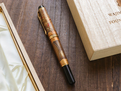 Kuretake Wajima Maki-e Brush & Felt Pen - Dragon - Wancherpen International