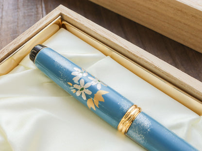 Kuretake Wajima Maki-e Brush & Felt Pen - Yukiwarisou - Wancherpen International