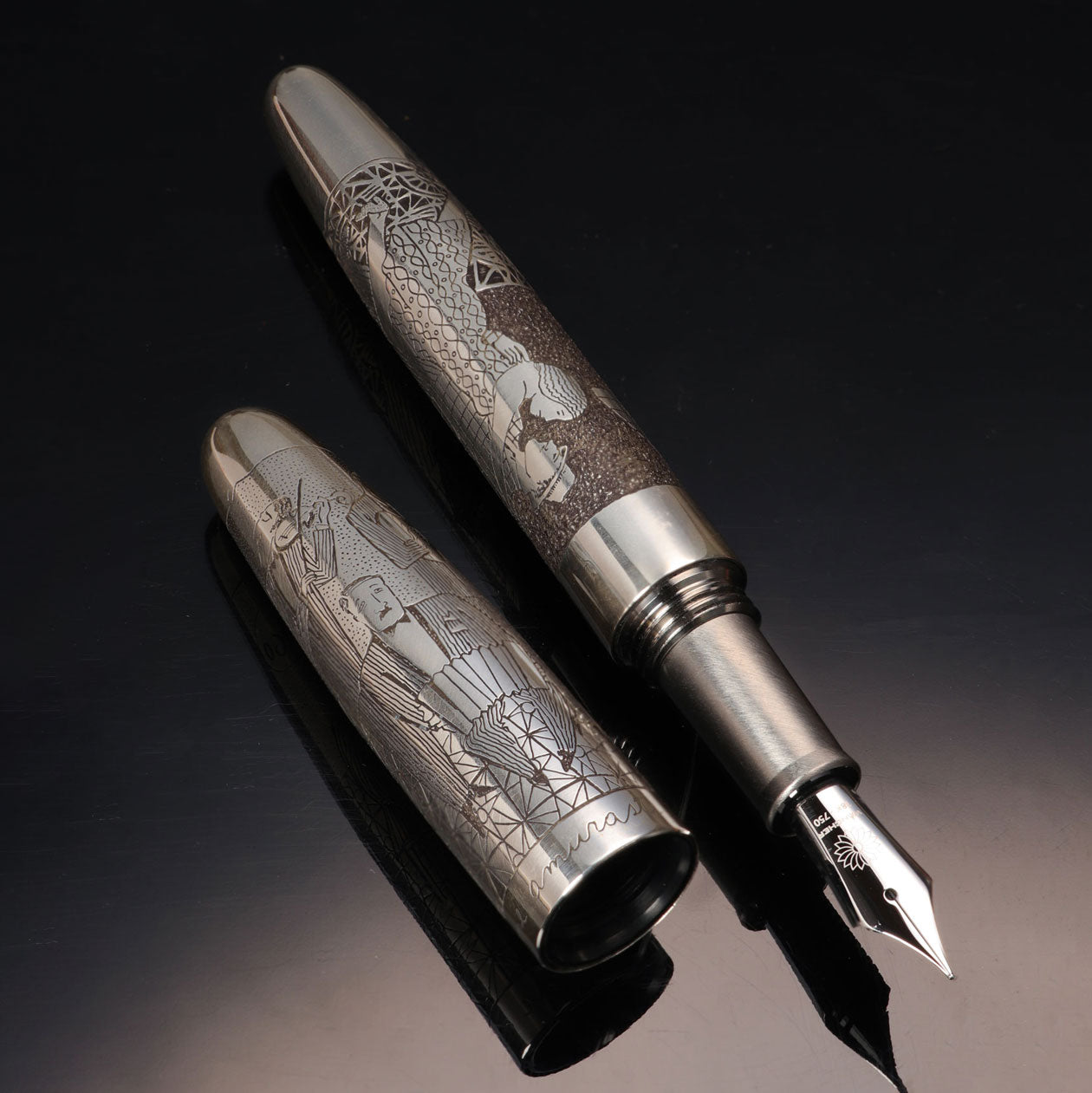 Argentum Fountain Pen - 925 Sterling Silver