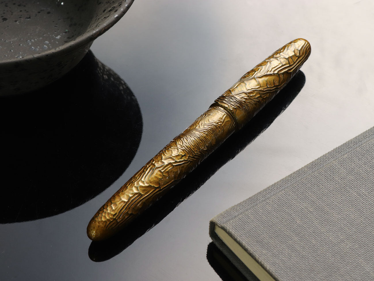 Yakumo-nuri Chijimi - Nishikihebi Fountain Pen Fountain Pen - Wancher Pen