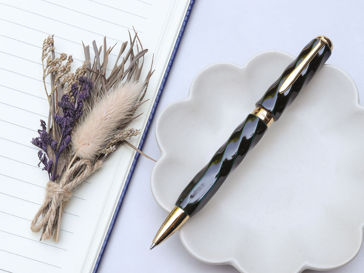 JINPU Ballpoint Pen - Ao Tamenuri Ballpoint Pen - Wancher Pen