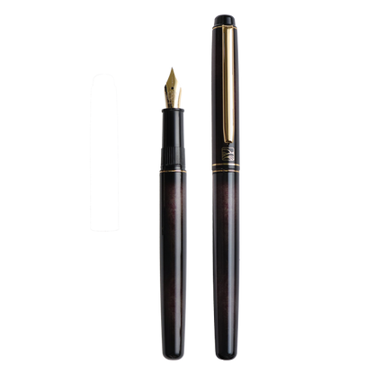 Kuretake Nodoka - Harukasumi (Dark Purple) Fountain Pen - Wancher Pen