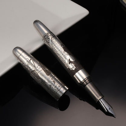 Argentum Fountain Pen - 925 Sterling Silver