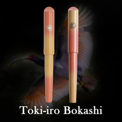 Wajima Urushi - Toki-iro Bokashi Fountain Pen - Wancher Pen