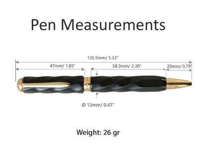 JINPU Ballpoint Pen - Ao Tamenuri Ballpoint Pen - Wancher Pen