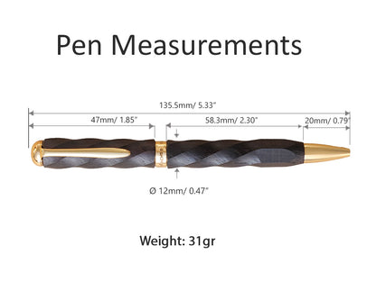 JINPU Ballpoint Pen - Ebony Ballpoint Pen - Wancher Pen