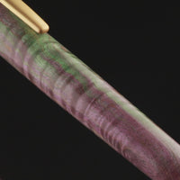Stabilized Ballpoint Pen - Purple-Green