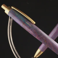 Stabilized Ballpoint Pen - Purple-Blue