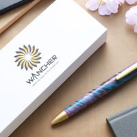 Stabilized Ballpoint Pen - Purple-Blue - Wancherpen International