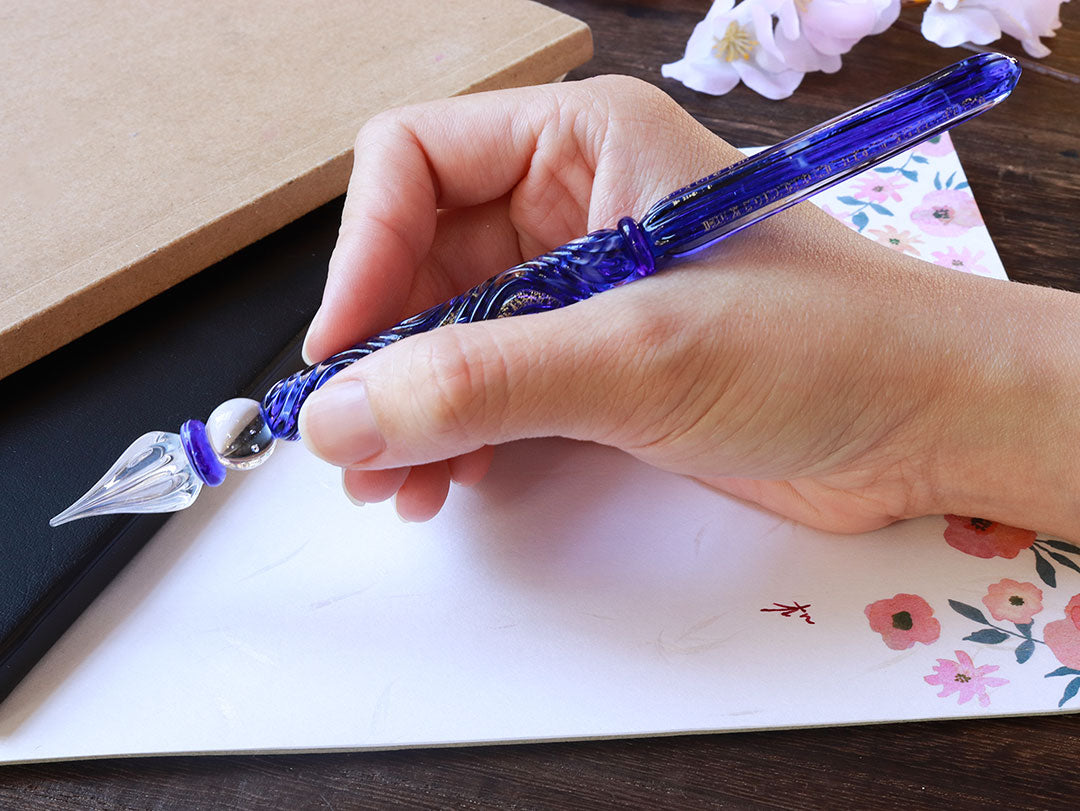 Xiaoyu Handgemaakte Glazen Dip Pen voor Schrijven Tekenen en Xiaoyu Handgemaakte Glazen Dip Pen voor Schrijven Tekenen en