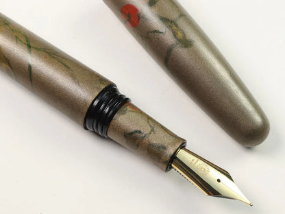 Dream Pen Urushi-e: Persimmon Tree - Wancherpen International