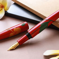 Dream Pen Tsuikin Hibiscus - Urushi Red - Wancherpen International