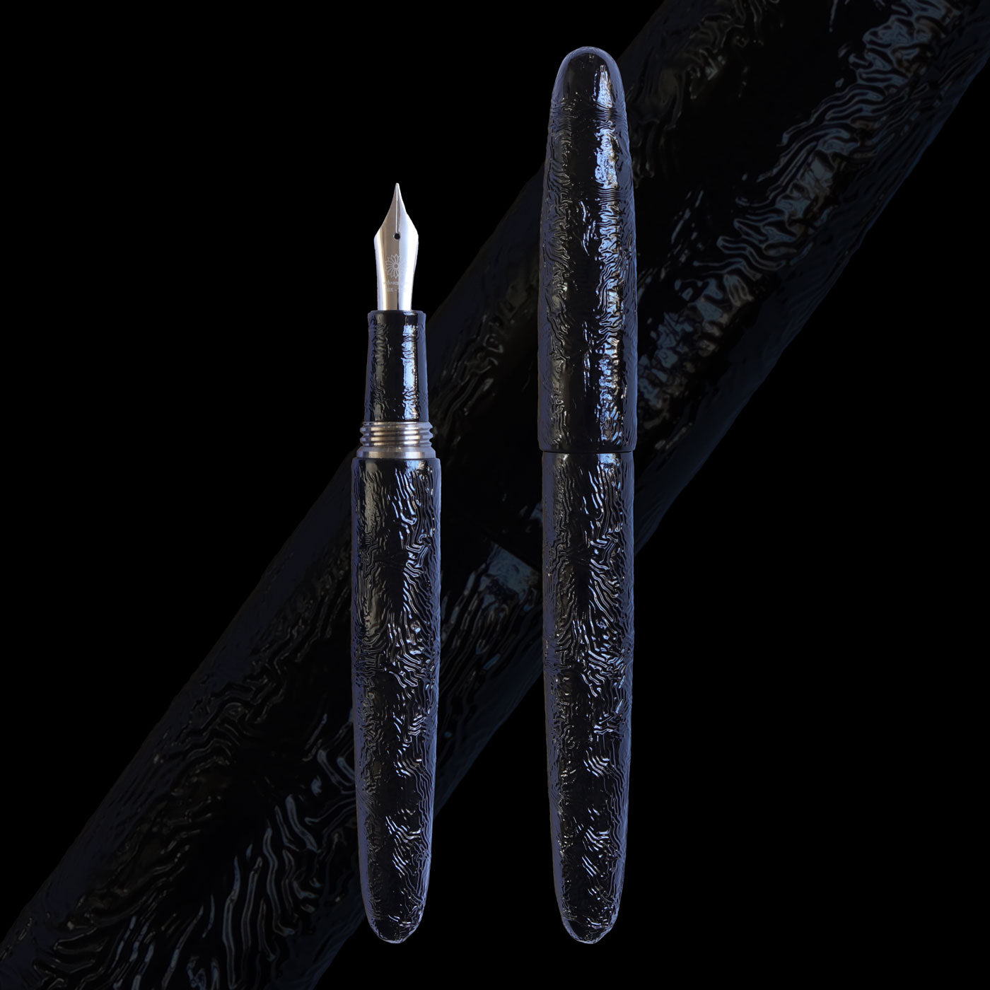 Yakumo-nuri Chijimi - Black - Wancherpen International