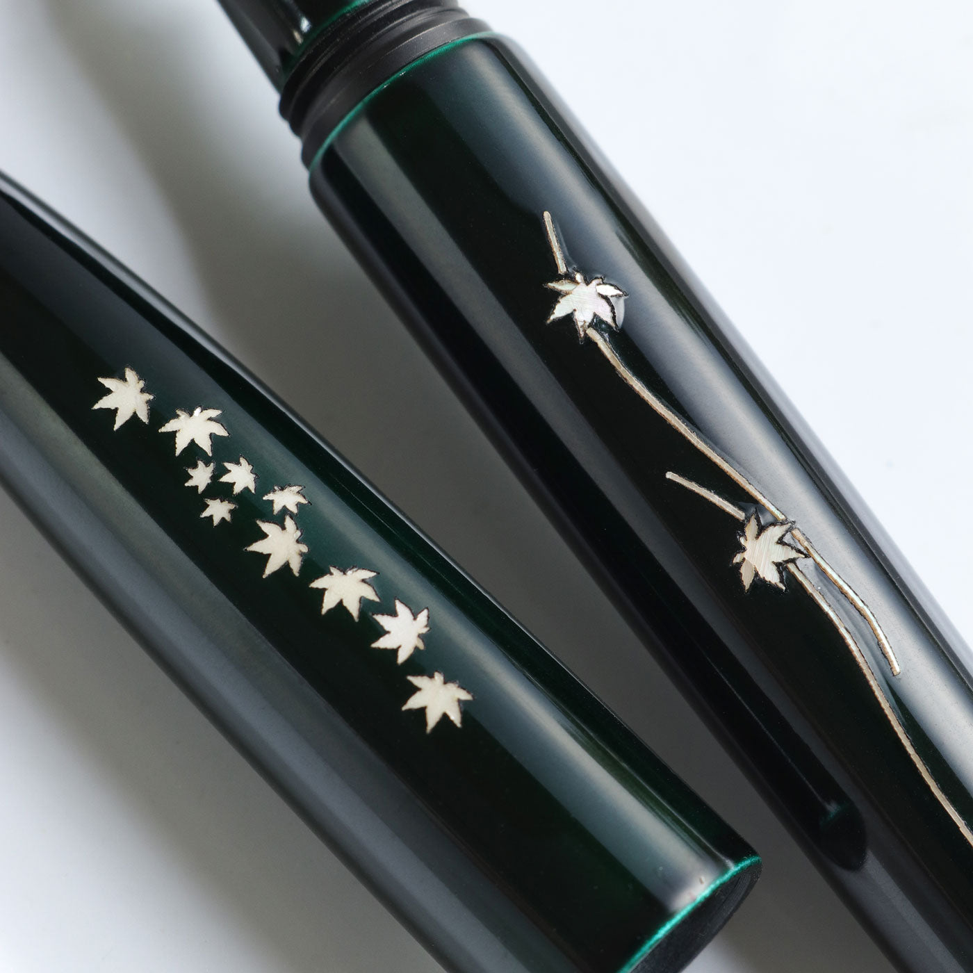 Zogan Momiji - Green Tamamushi-nuri