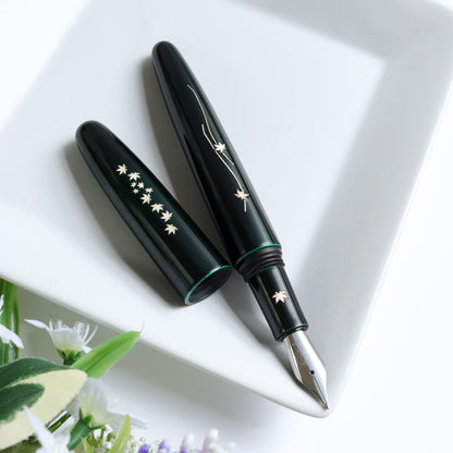 Zogan Momiji - Green Tamamushi-nuri
